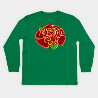 Rose Kids Long Sleeve T-Shirt